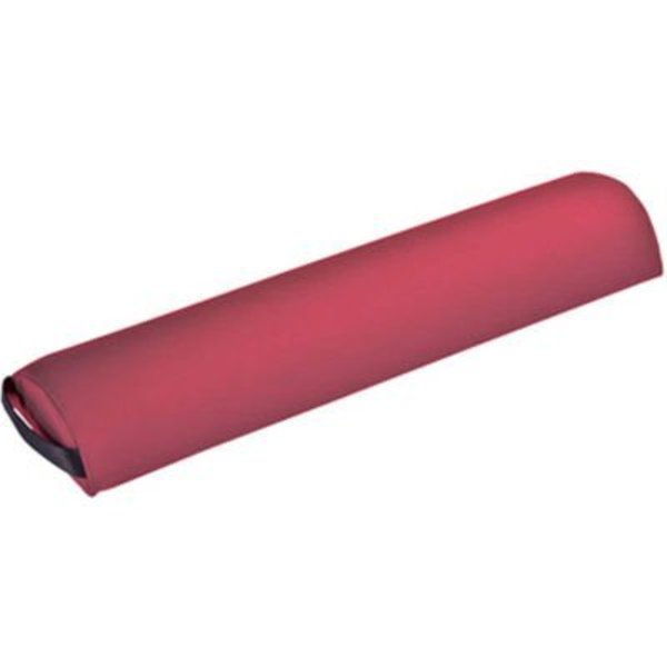 Fabrication Enterprises FEI Half-Round Bolster, 24.5"L x 6" Dia, Burgundy 31-2072BUR